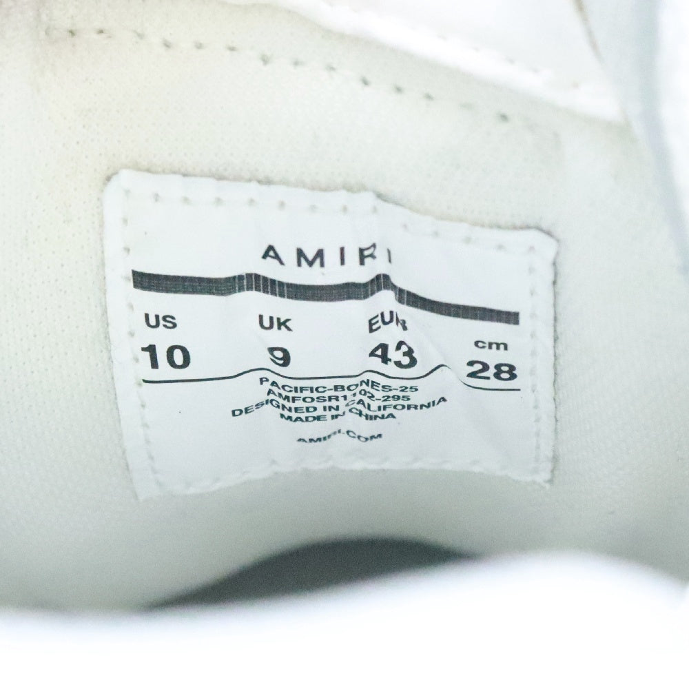 AMIRI(アミリ) Pacific Bones スエード パシフィックボーン ローカットスニーカー ベージュ US10/28.0cm