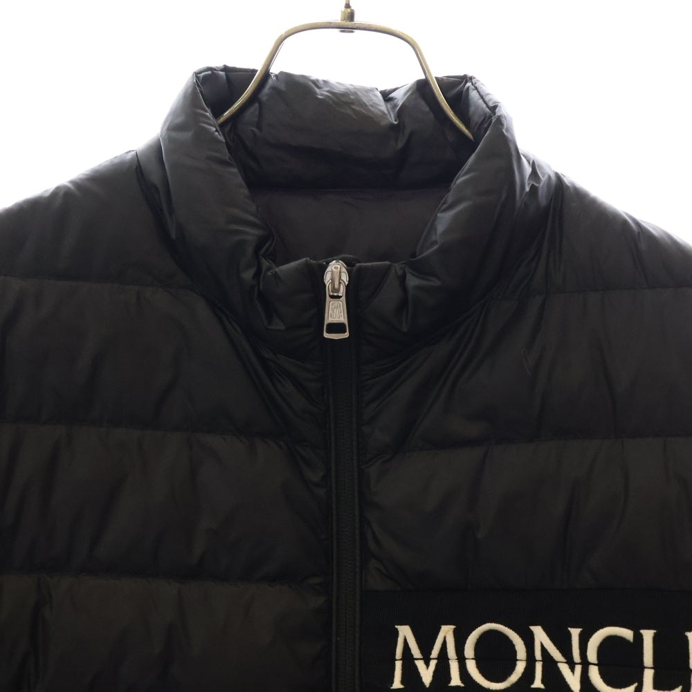 MONCLER(モンクレール) 19AW NEVEU ロゴ刺繍 ダウンジャケット ブラック E10914036194