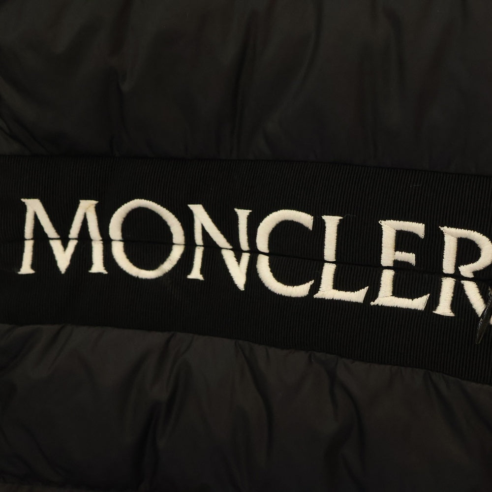 MONCLER(モンクレール) 19AW NEVEU ロゴ刺繍 ダウンジャケット ブラック E10914036194