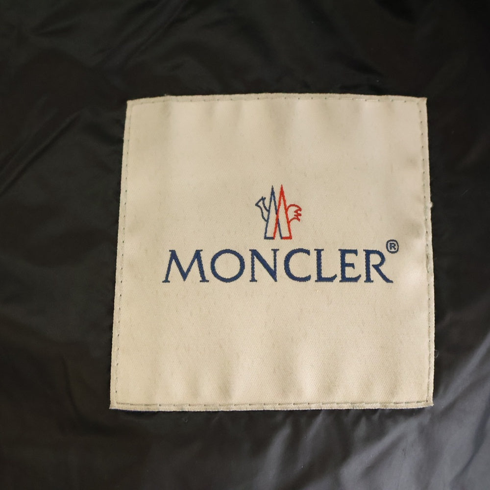 MONCLER(モンクレール) 19AW NEVEU ロゴ刺繍 ダウンジャケット ブラック E10914036194