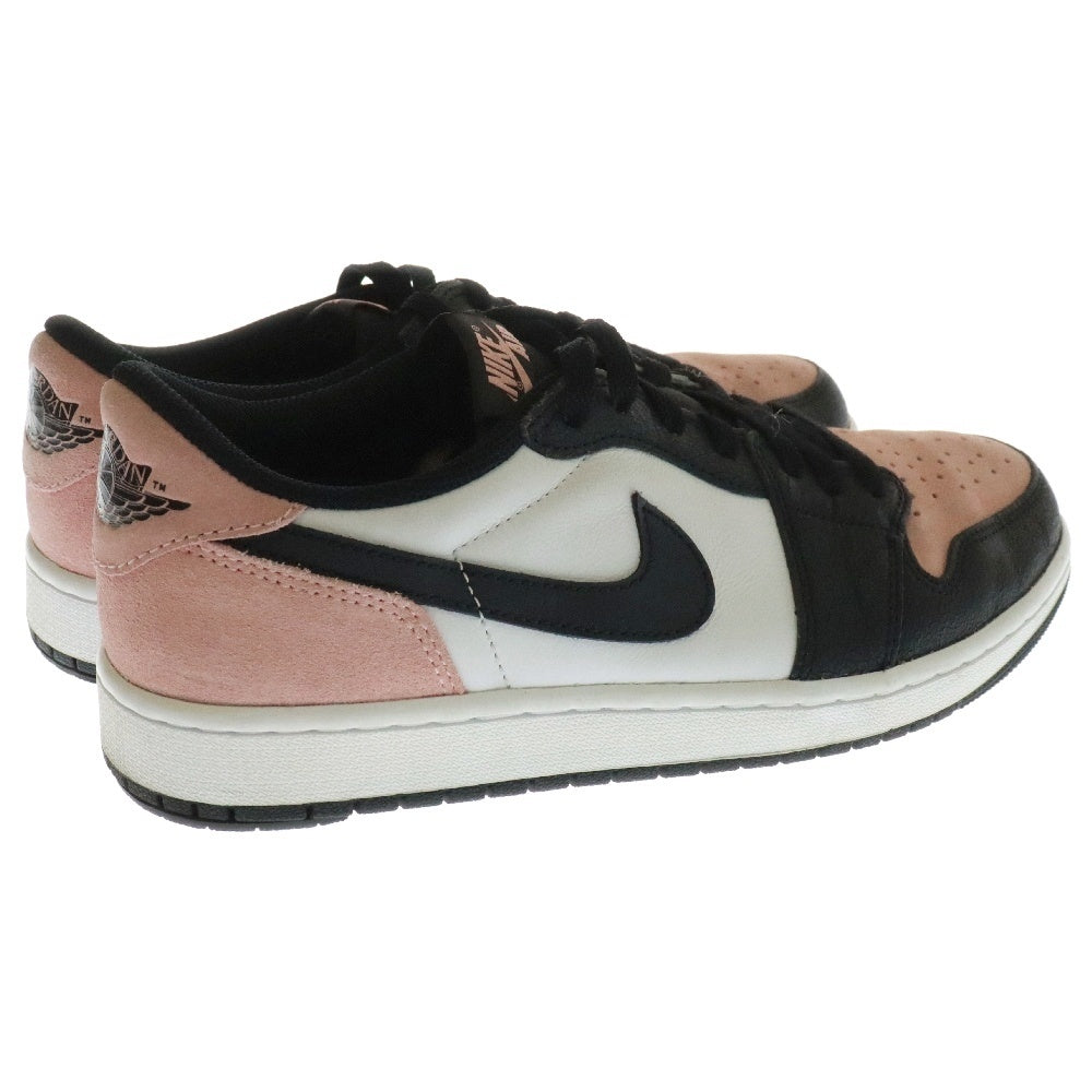 NIKE(ナイキ) AIR JORDAN 1 LOW OG BLEACHED CORAL CZ0790-061 エアジョーダン1 ブリーチドコーラル ローカットスニーカー ブラック/ピンク US9.5/27.5cm