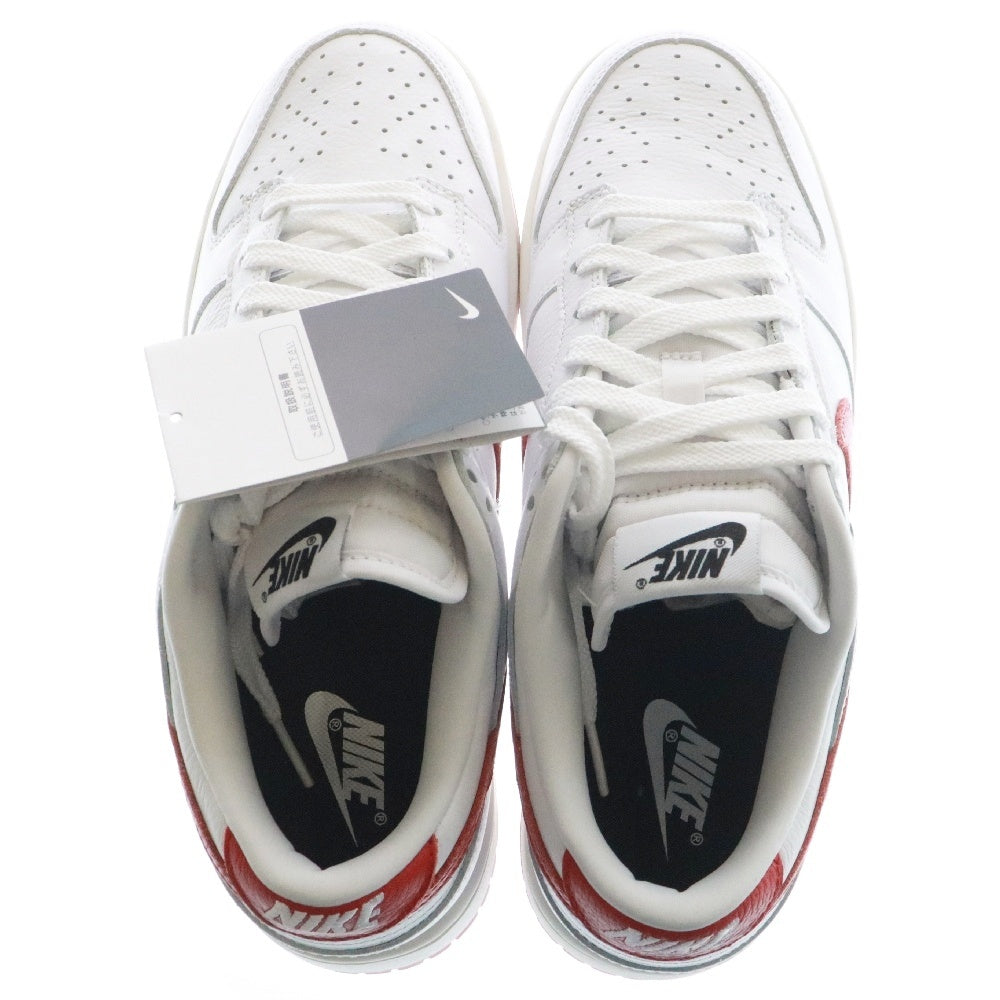 NIKE(ナイキ) BY YOU DUNK LOW AH7979-992 バイユー ダンク ローカットスニーカー US9/27.0cm ホワイト/レッド