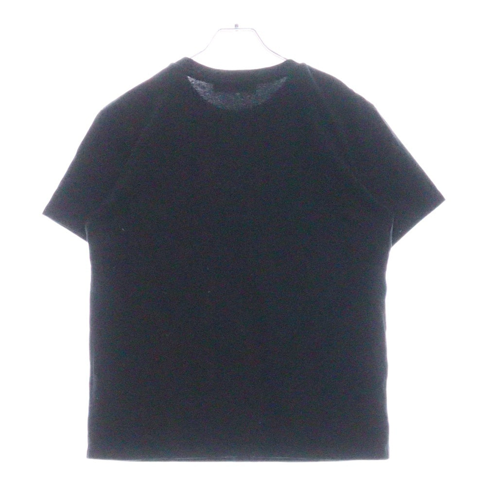 MSGM(エムエスジーエム) フロントロゴプリント 半袖Tシャツ カットソー ブラック 2641MDM95 レディース