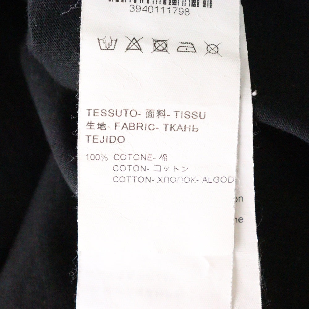 MSGM(エムエスジーエム) フロントロゴプリント 半袖Tシャツ カットソー ブラック 2641MDM95 レディース