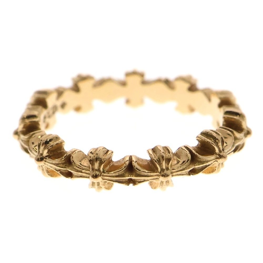 CHROME HEARTS(クロムハーツ) 22K TINY E CH PLS BAND タイニーECHプラスバンド リング ゴールド