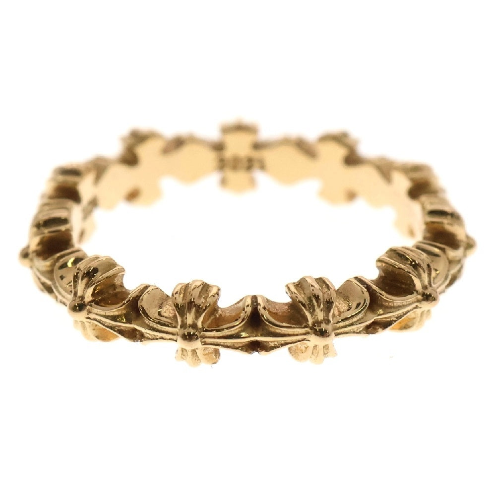 CHROME HEARTS(クロムハーツ) 22K TINY E CH PLS BAND タイニーECHプラスバンド リング ゴールド
