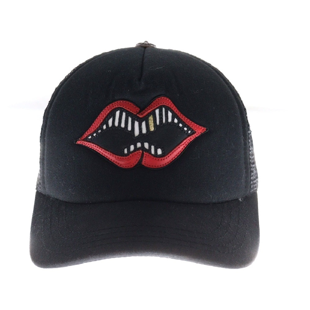 CHROME HEARTS(クロムハーツ) ×MATTY BOY Chomper Trucker Cap マッティボーイ チョンパートラッカー メッシュキャップ 帽子 ブラック