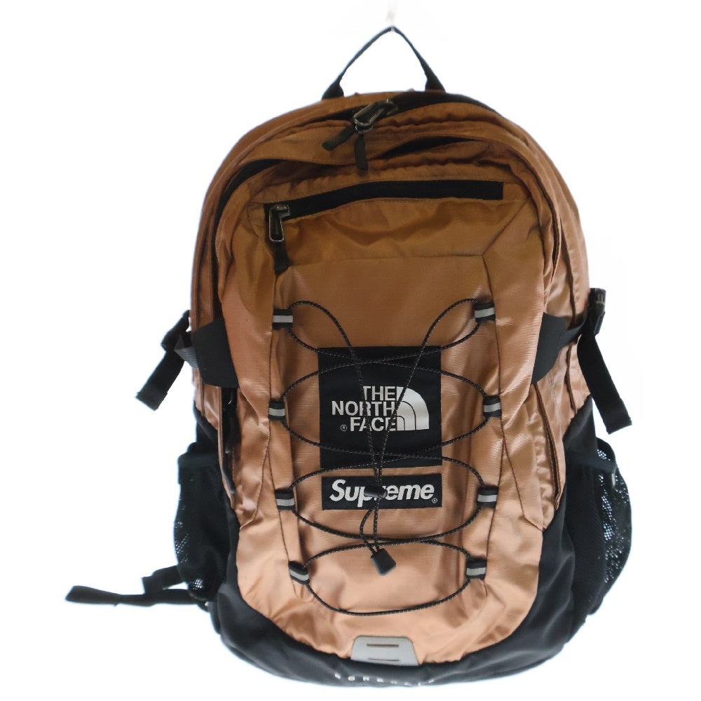 SUPREME(シュプリーム) 18SS The North Face Metallic Borealis Backpack × ザノースフェイス メタリック バックパック リュック ゴールド