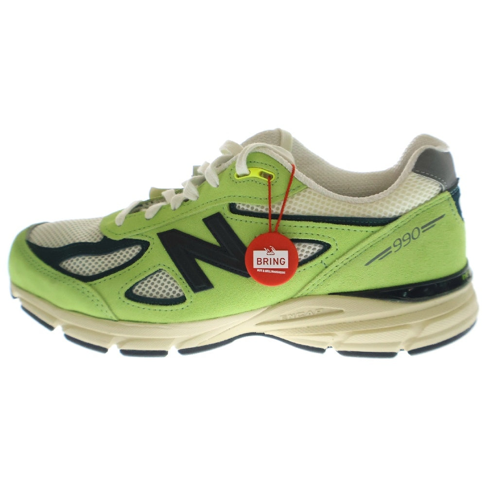 New Balance(ニューバランス) U990NB4 MADE IN USA メッシュローカットスニーカー グリーン US10/28cm