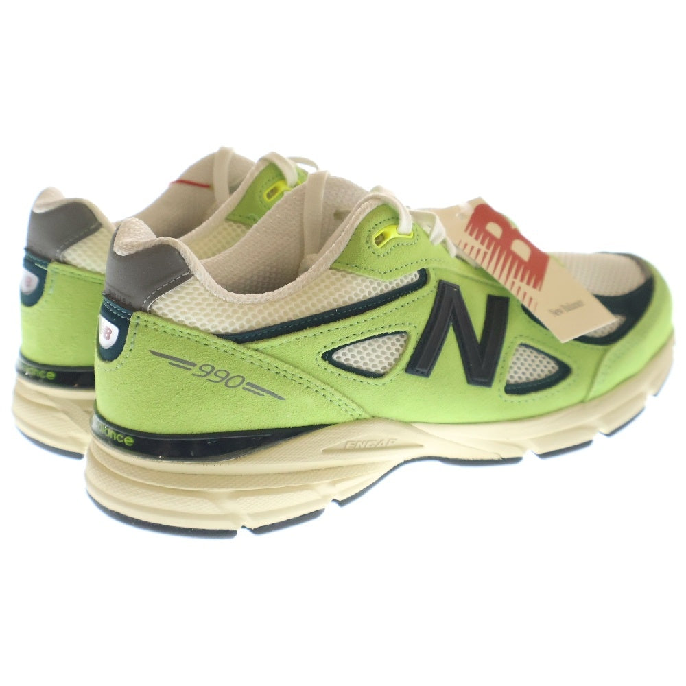 New Balance(ニューバランス) U990NB4 MADE IN USA メッシュローカットスニーカー グリーン US10/28cm