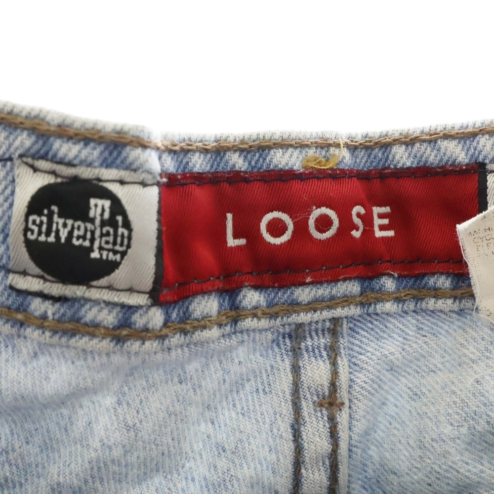 Levi's(リーバイス) 90S VINTAGE LOOSE シルバータブ ボタン裏549 ルーズフィット デニムパンツ インディゴブルー