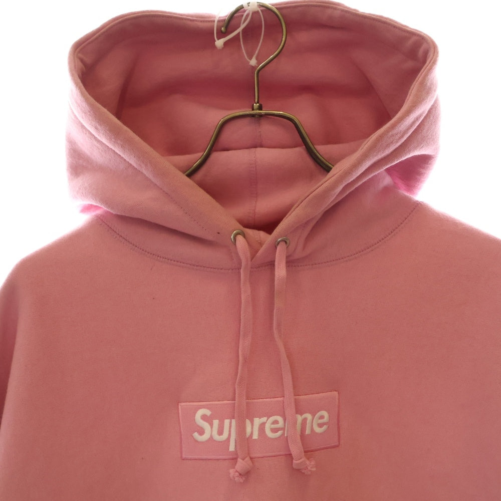 SUPREME(シュプリーム) 24AW Box Logo Hooded Sweatshirt ボックスロゴ プルオーバーパーカー フーディ ピンク