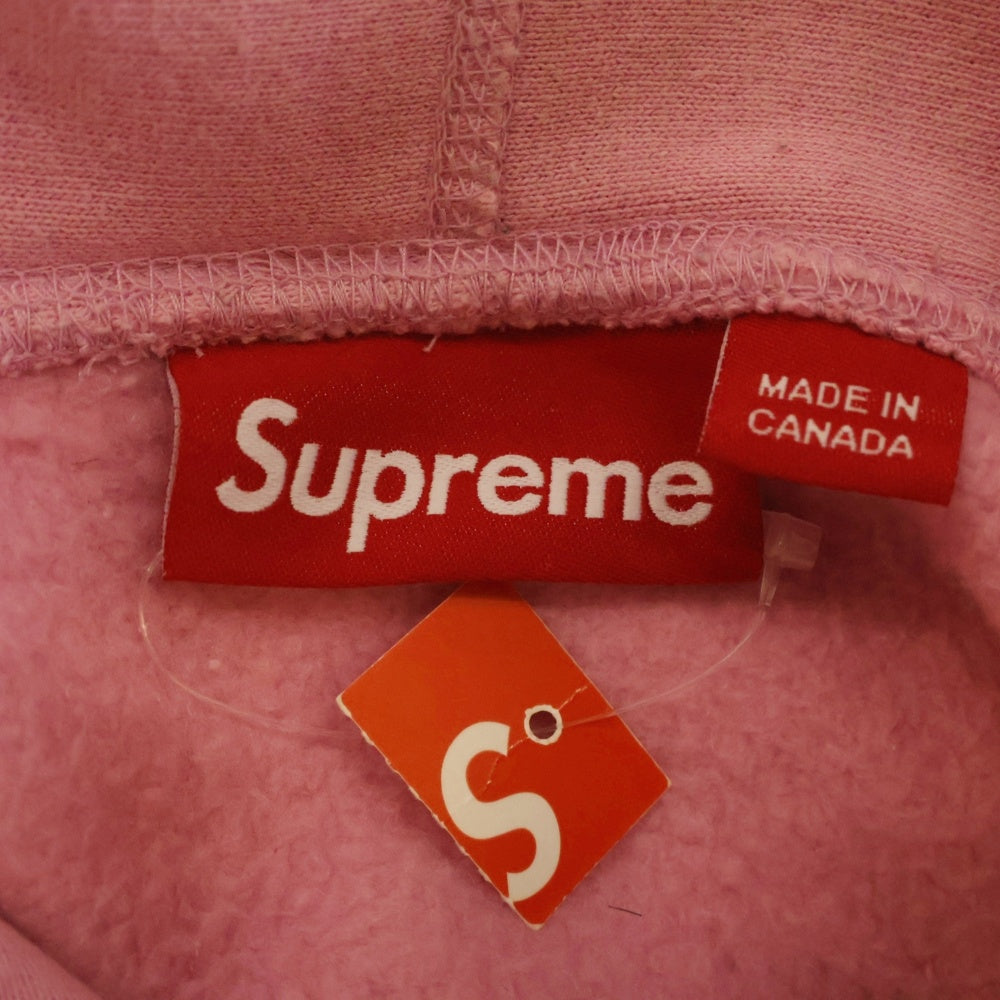 SUPREME(シュプリーム) 24AW Box Logo Hooded Sweatshirt ボックスロゴ プルオーバーパーカー フーディ ピンク