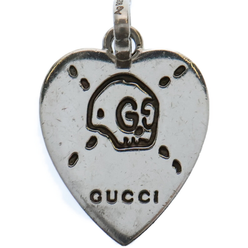 GUCCI(グッチ) GHOST ゴースト スカルペンダント ネックレストップ シルバー