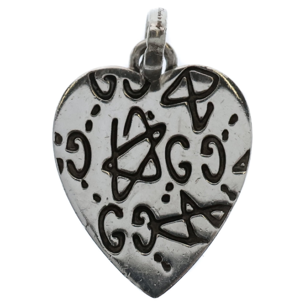 GUCCI(グッチ) GHOST ゴースト スカルペンダント ネックレストップ シルバー