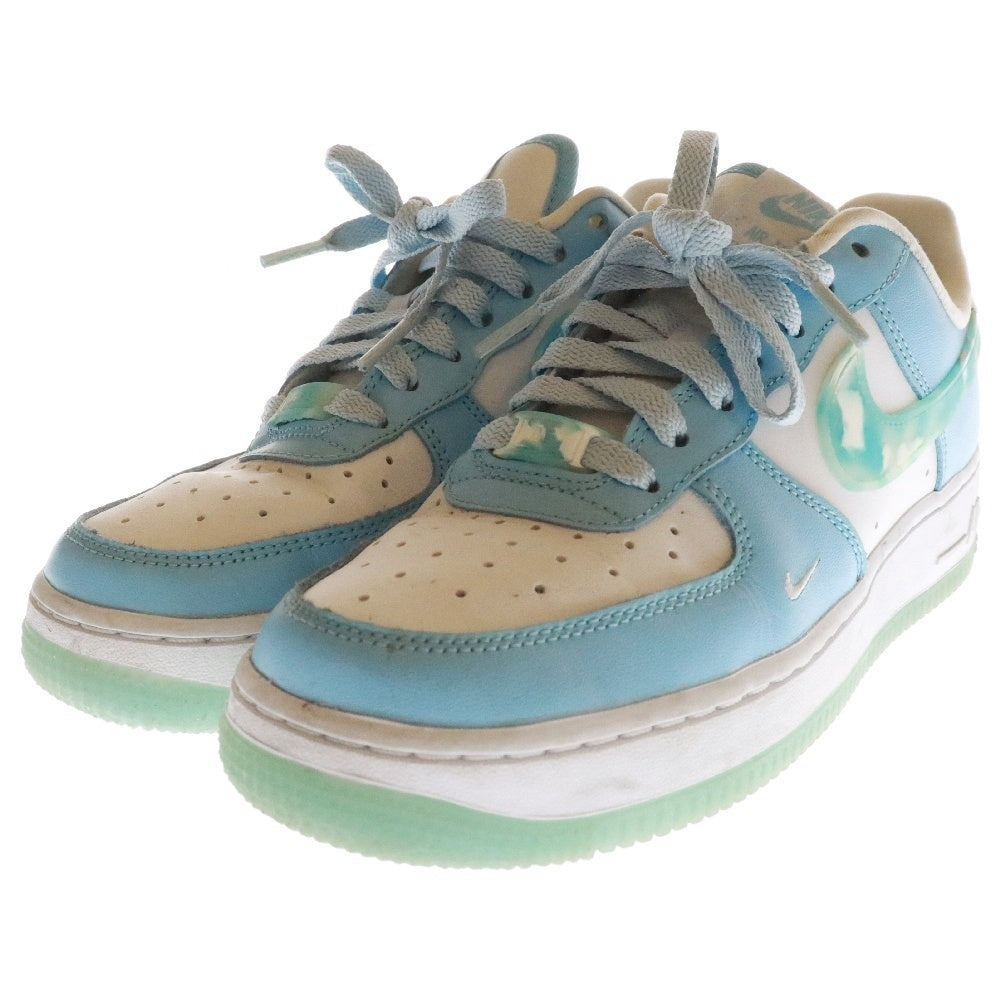 NIKE(ナイキ) WMS Air Force 1 Low Celestine Blue ウィメンズ エアフォース1 ロー セレスティン ブルー ローカットスニーカー US7.5/24.5cm DX2937-100 レディース