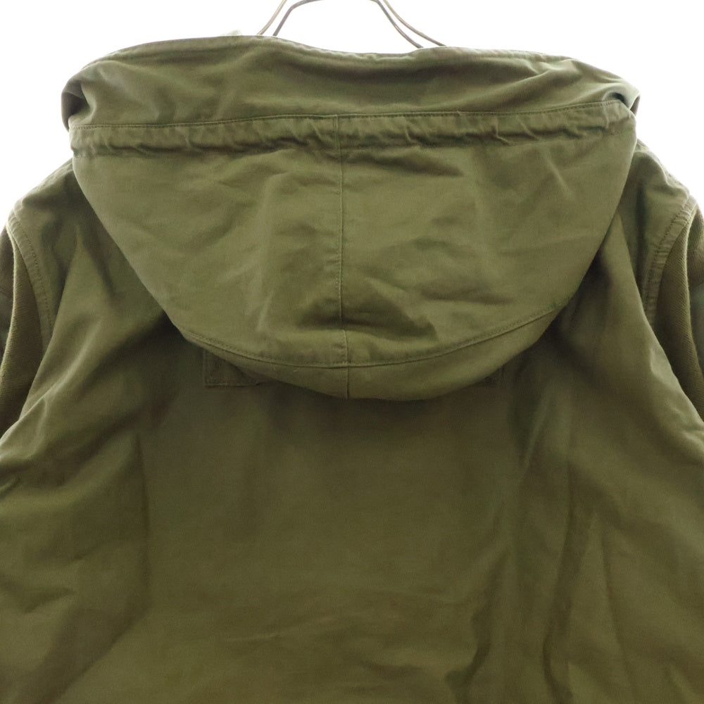 UNDERCOVER(アンダーカバー) 24AW bead embellishment jacket ビーズ エンベリッシュメント ミリタリージャケット カーキ UC2D4218