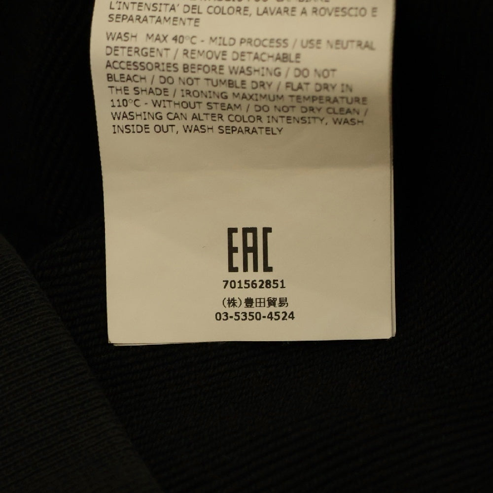 STONE ISLAND(ストーンアイランド) ロゴパッチ プルオーバーフーディ パーカー 701562851 ブラック