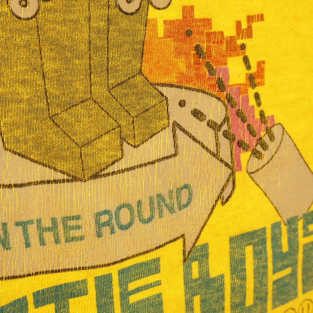 VINTAGE(ヴィンテージ) 90s VINTAGE BEASTIE BOYS ヴィンテージ ビースティーボーイズ ロボットプリント クルーネック半袖Tシャツ イエロー