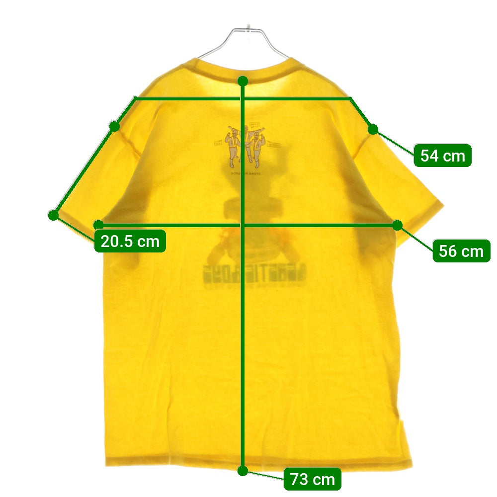 VINTAGE(ヴィンテージ) 90s VINTAGE BEASTIE BOYS ヴィンテージ ビースティーボーイズ ロボットプリント クルーネック半袖Tシャツ イエロー
