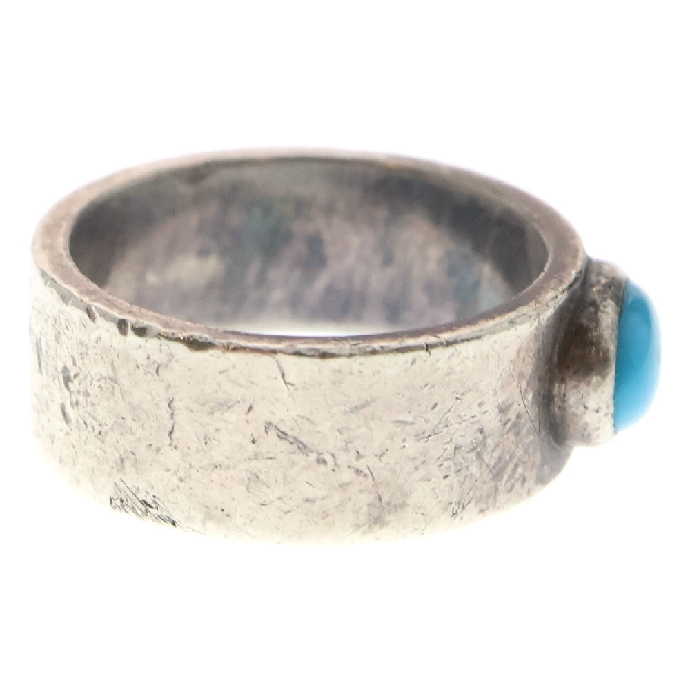 goro's(ゴローズ) ターコイズ平打ちリング シルバー