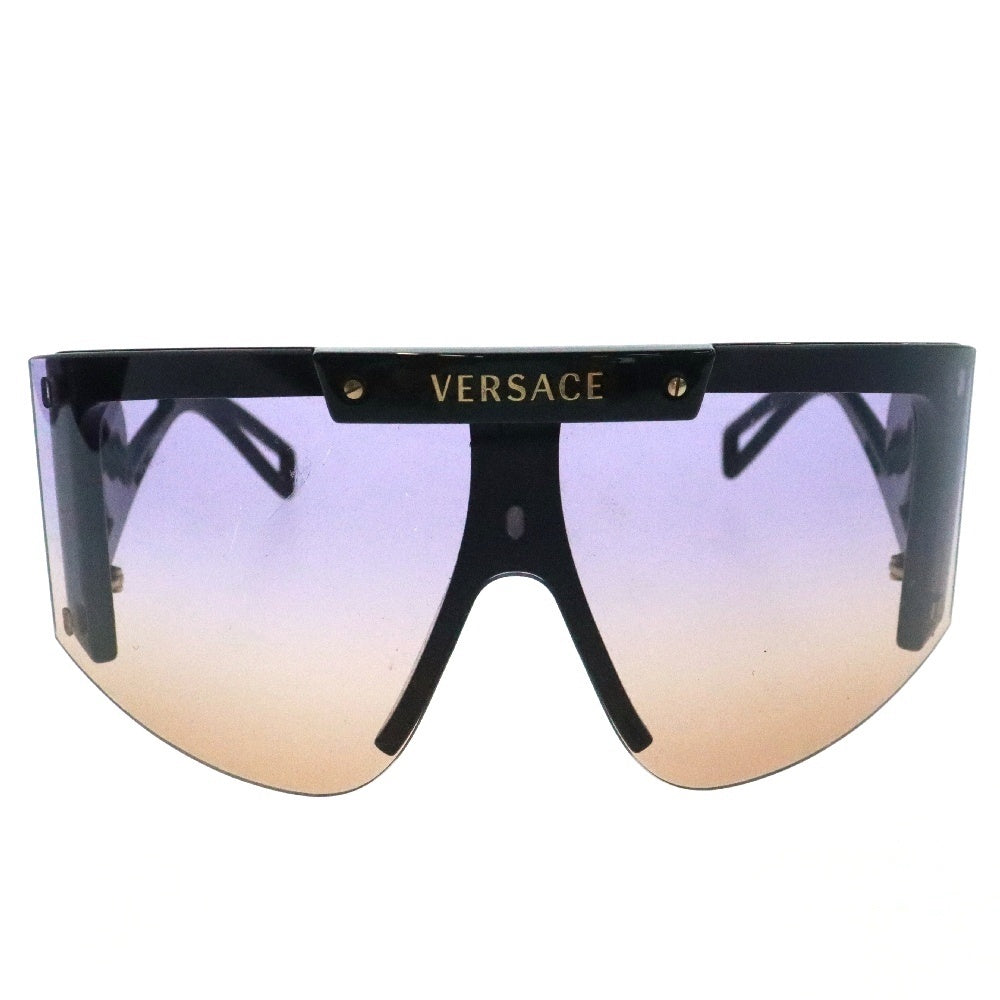 VERSACE(ヴェルサーチ) ワイドレンズ サングラス ブラック MOD.4393