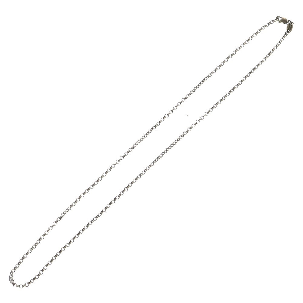 CHROME HEARTS(クロムハーツ) NECKCHAIN R18 ロールチェーンネックレス 18inch シルバー BCA083
