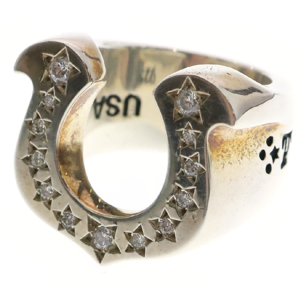TENDERLOIN(テンダーロイン) T-H.S RING SILVER ホースシュー ダイヤリング シルバー
