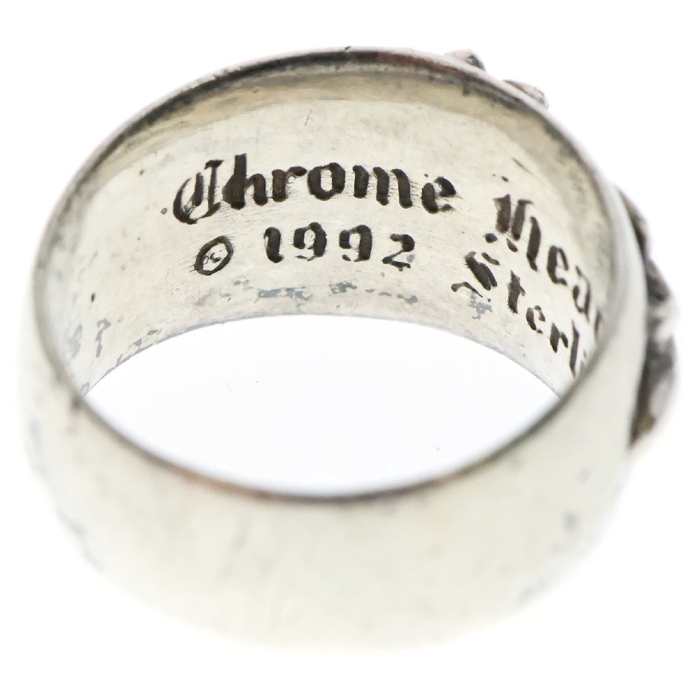 CHROME HEARTS(クロムハーツ) FLRL CRS フローラルクロス リング シルバー BCA346