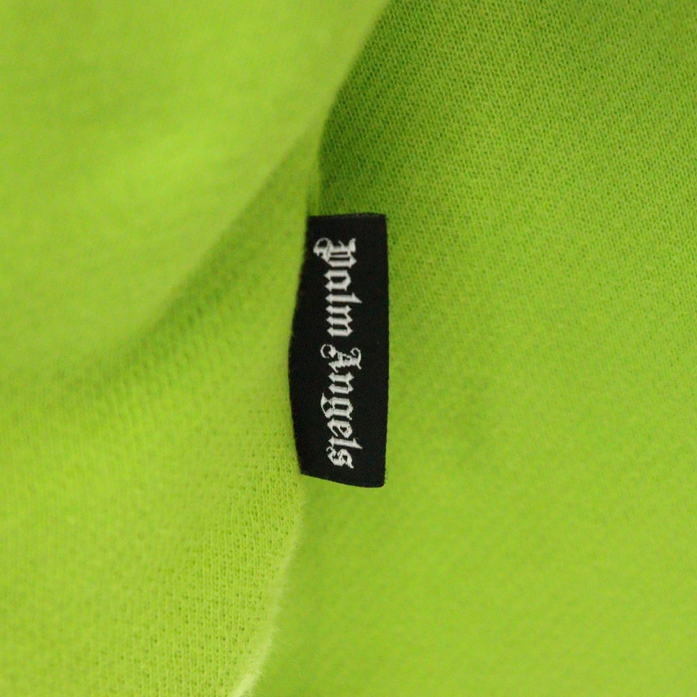 Palm Angels(パームエンジェルス) Parrot ロゴ プルオーバーパーカーフーディー PMBB058S22FLE009 グリーン