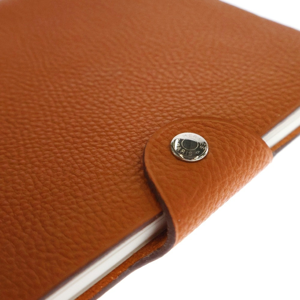 HERMES(エルメス) ユリスPM □K刻印 手帳カバー ケース オレンジ