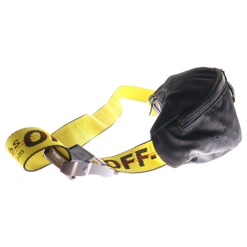 OFF-WHITE(オフホワイト) ナイロンショルダーボディバッグ OMNAOMNA074R20E48001 ブラック
