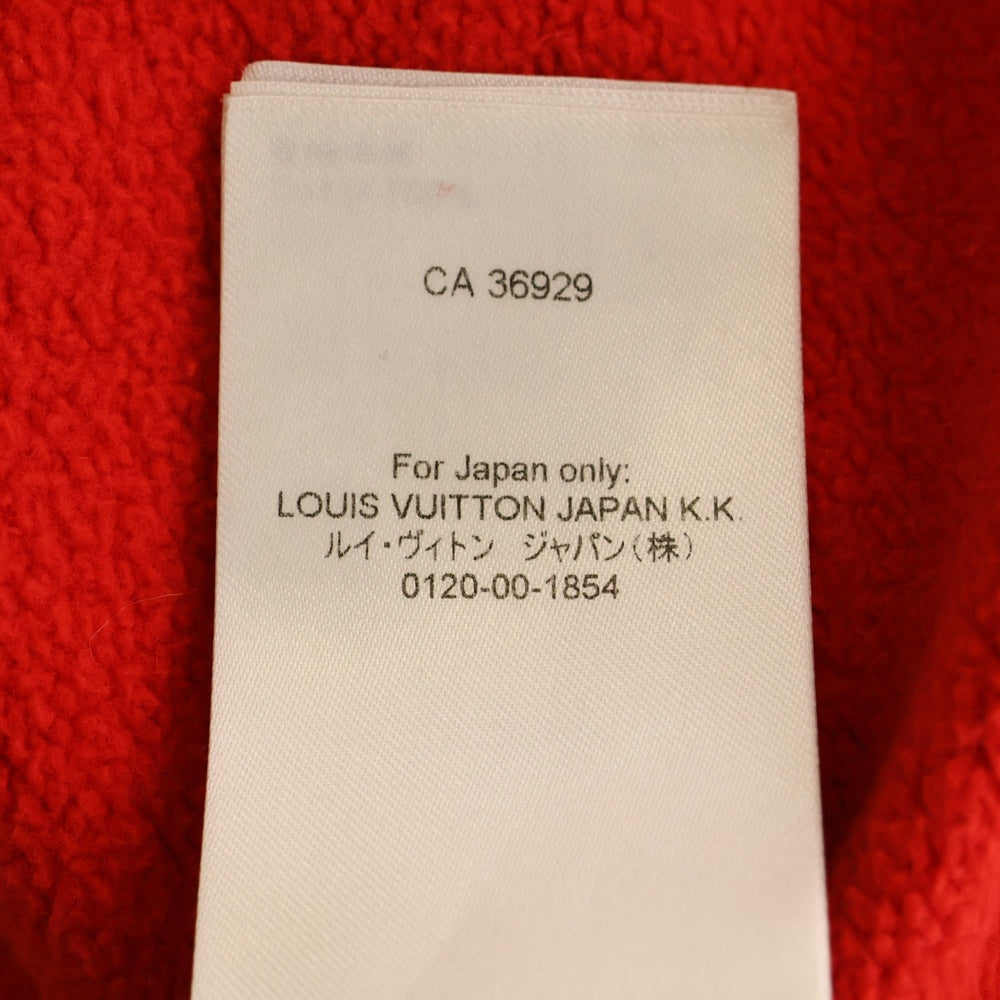 LOUIS VUITTON(ルイヴィトン) 22SS ROCKERS プリント クルーネック スウェット レッド 1A9T6F RM221 IHN HMY96W