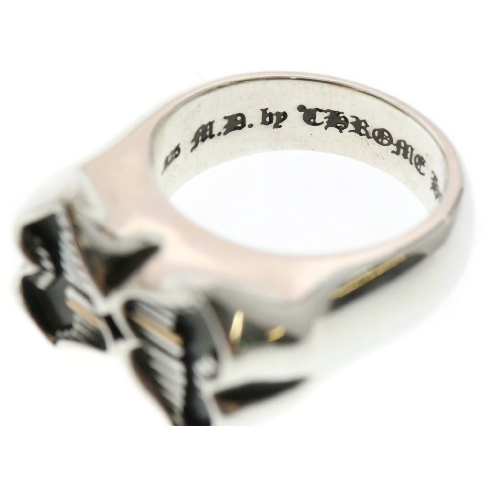 CHROME HEARTS(クロムハーツ) DOUBLE CHOMPER TOOTH ダブル チョンパー トゥース リング シルバー/ゴールド
