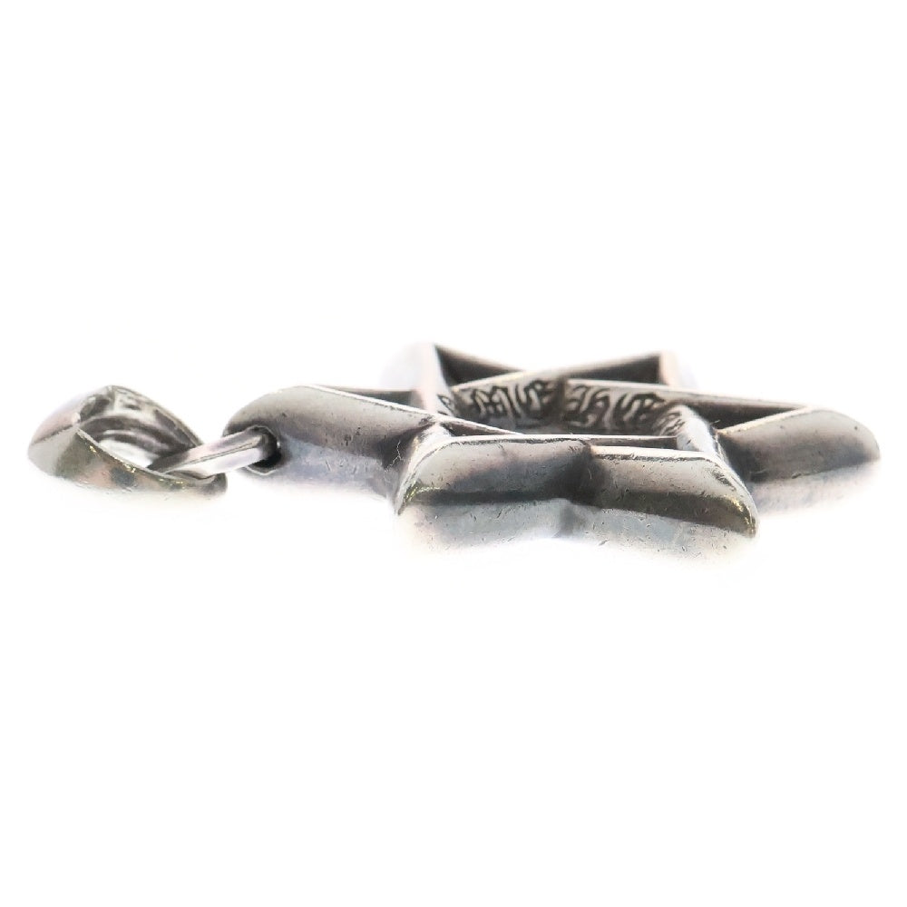 CHROME HEARTS(クロムハーツ) STAR OF DAVID PENDANT LG ラージ スターオブダビデペンダント ネックレストップ シルバー