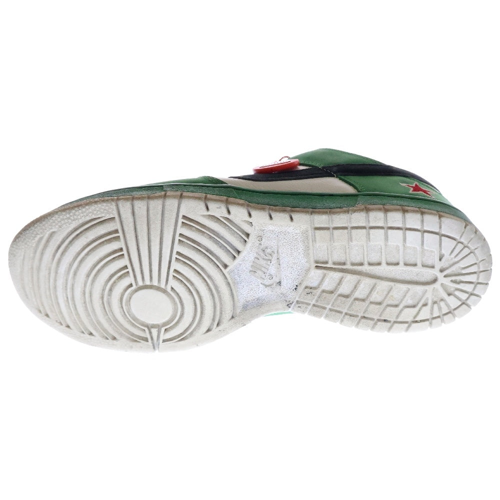 NIKE SB(ナイキエスビー) DUNK LOW PRO SB HEINEKEN 304292-302 ダンク ハイネケン ローカットスニーカー US9/27.0cm ホワイト/グリーン