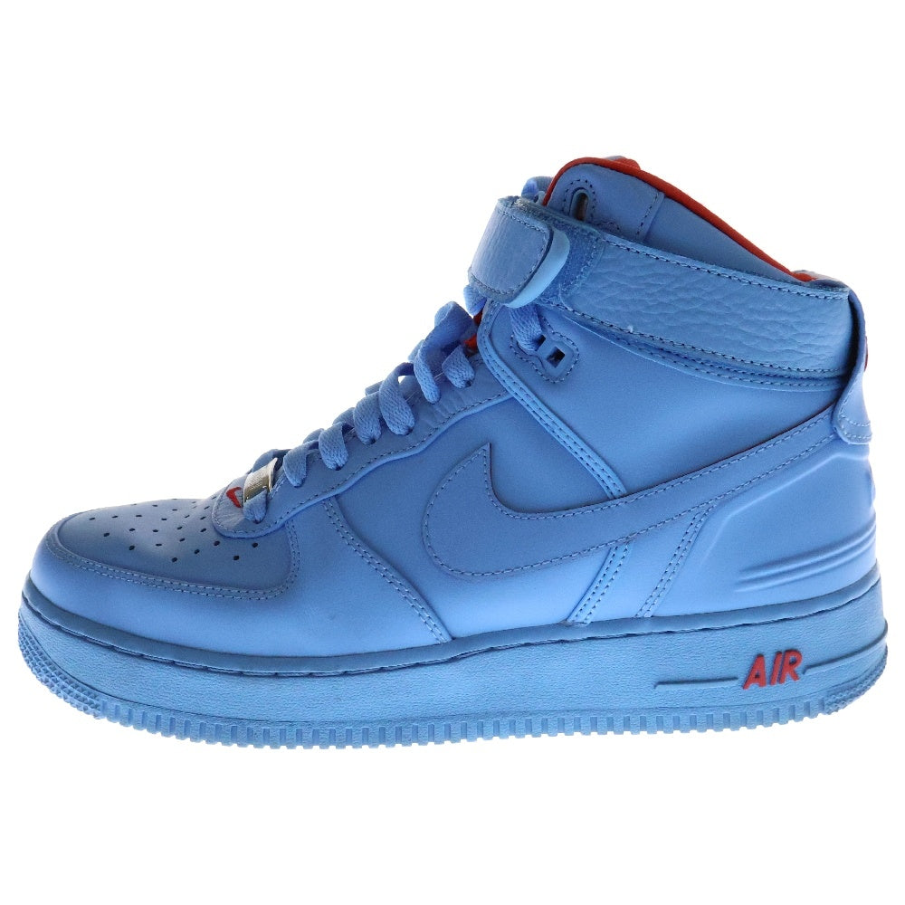 NIKE(ナイキ) ×Just Don Air Force 1 High All Star Blue CW3812-400 ×ジャスト ドン エアフォース1 ハイ ハイカットスニーカー オール スター ブルー US9/27.0cm