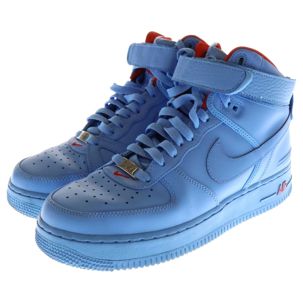 NIKE(ナイキ) ×Just Don Air Force 1 High All Star Blue CW3812-400 ×ジャスト ドン エアフォース1 ハイ ハイカットスニーカー オール スター ブルー US9/27.0cm