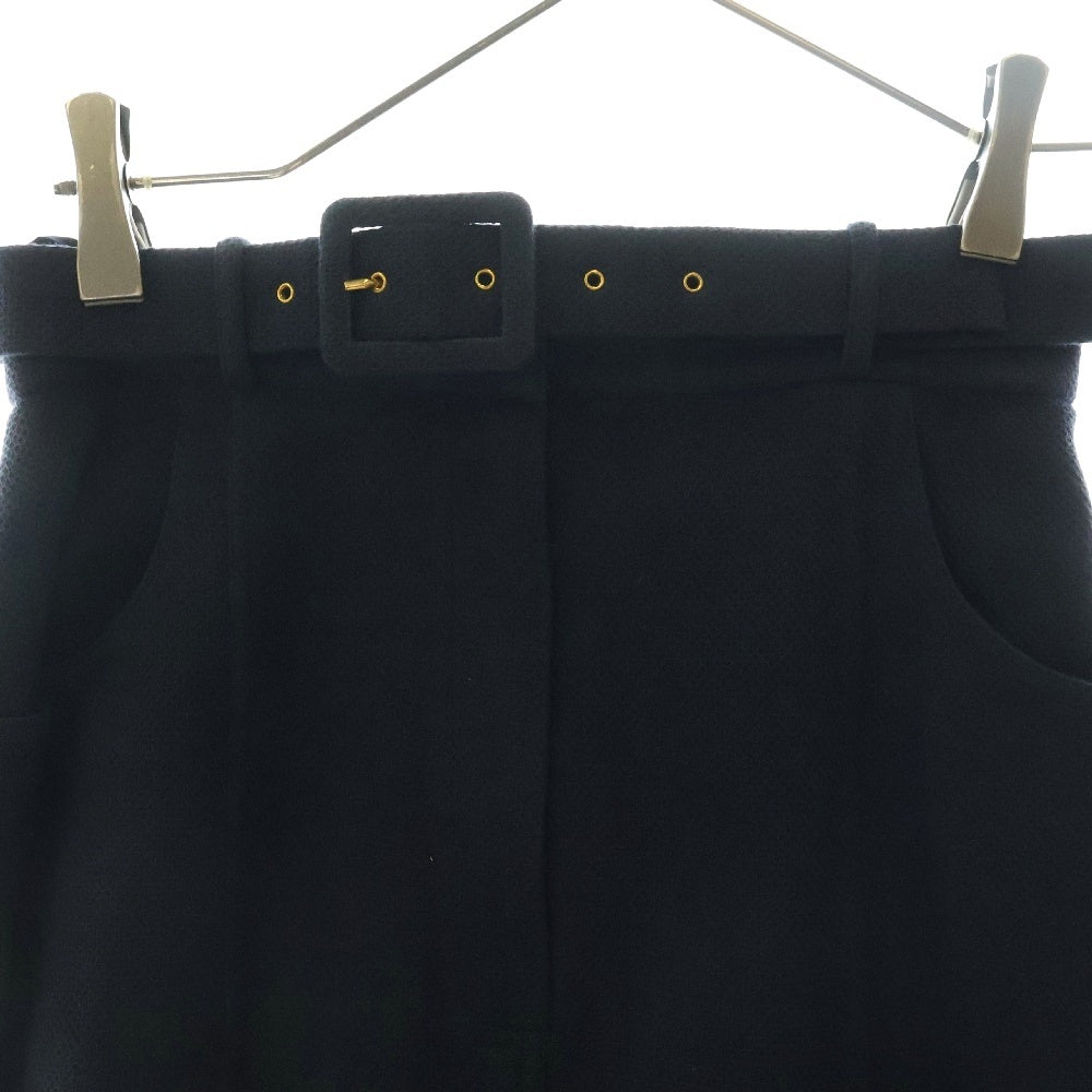 CHANEL(シャネル) ベルト付き タイトスカート レディース P06159 ネイビー