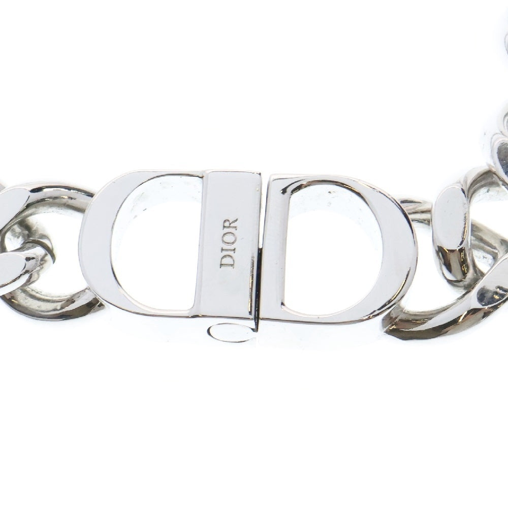 DIOR(ディオール) CD ICON ブランドロゴ アイコンチェーンネックレス シルバー