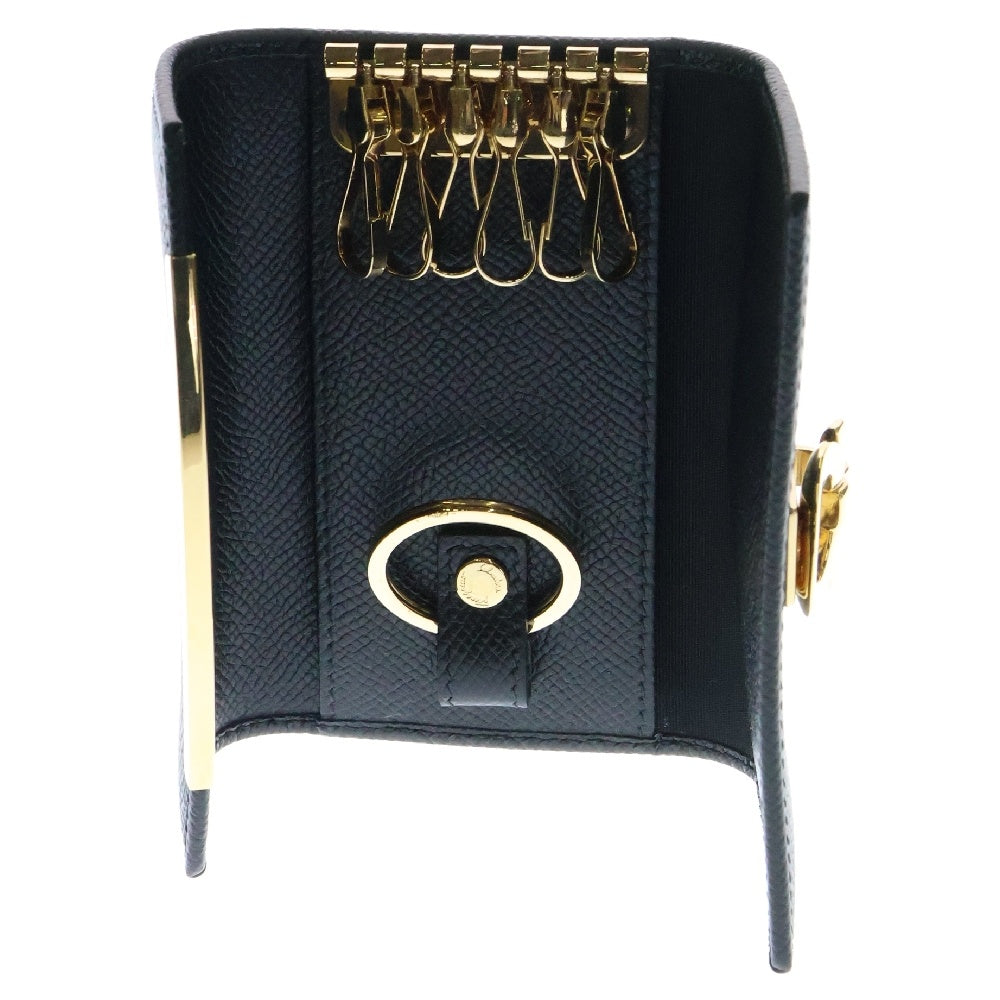 Salvatore Ferragamo(サルヴァトーレ フェラガモ) ガンチーニ クリップ レザーキーケース 22D151 ブラック