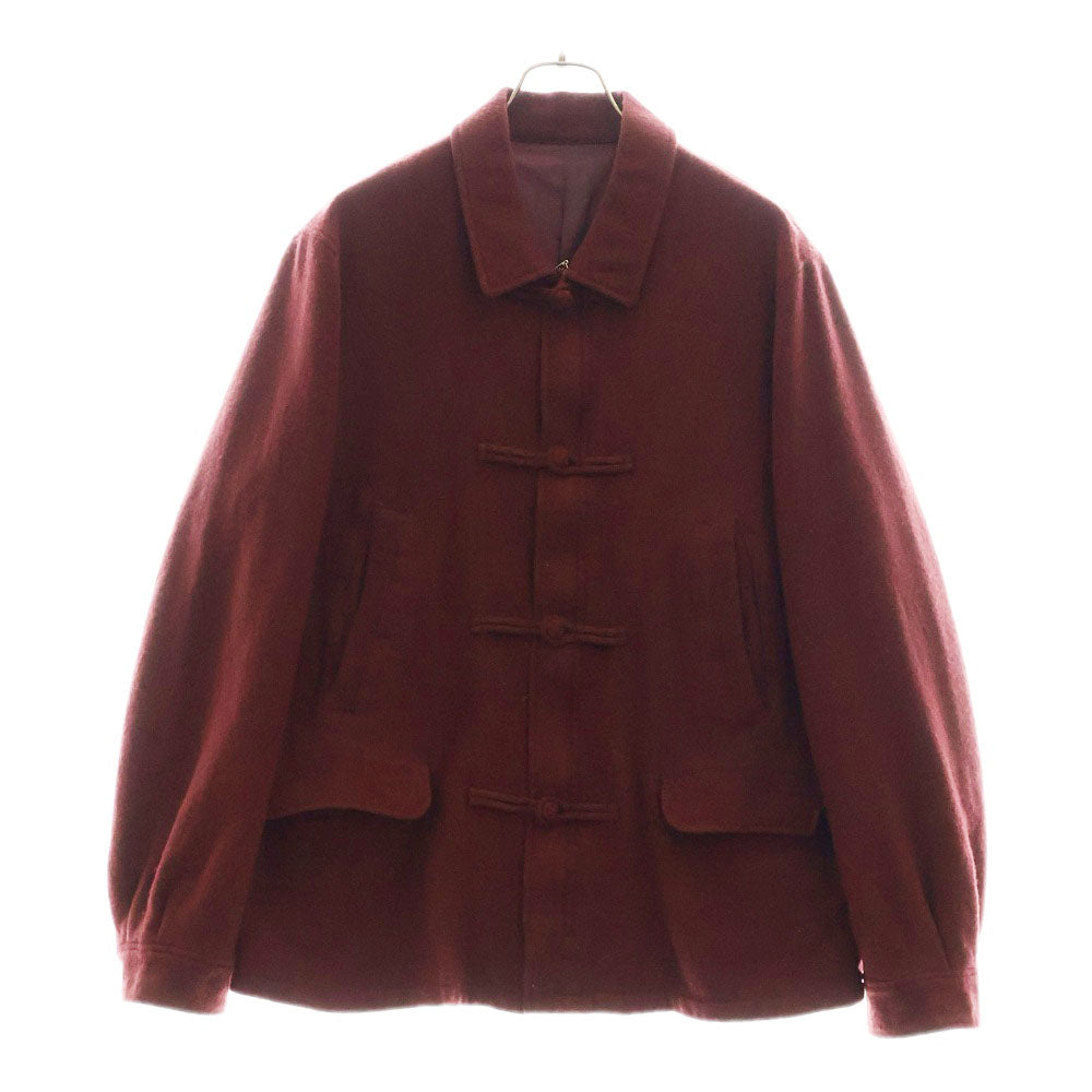 UNDERCOVER(アンダーカバー) 23AW 縮絨ウールチャイナブルゾン ジャケット レッド UC29207