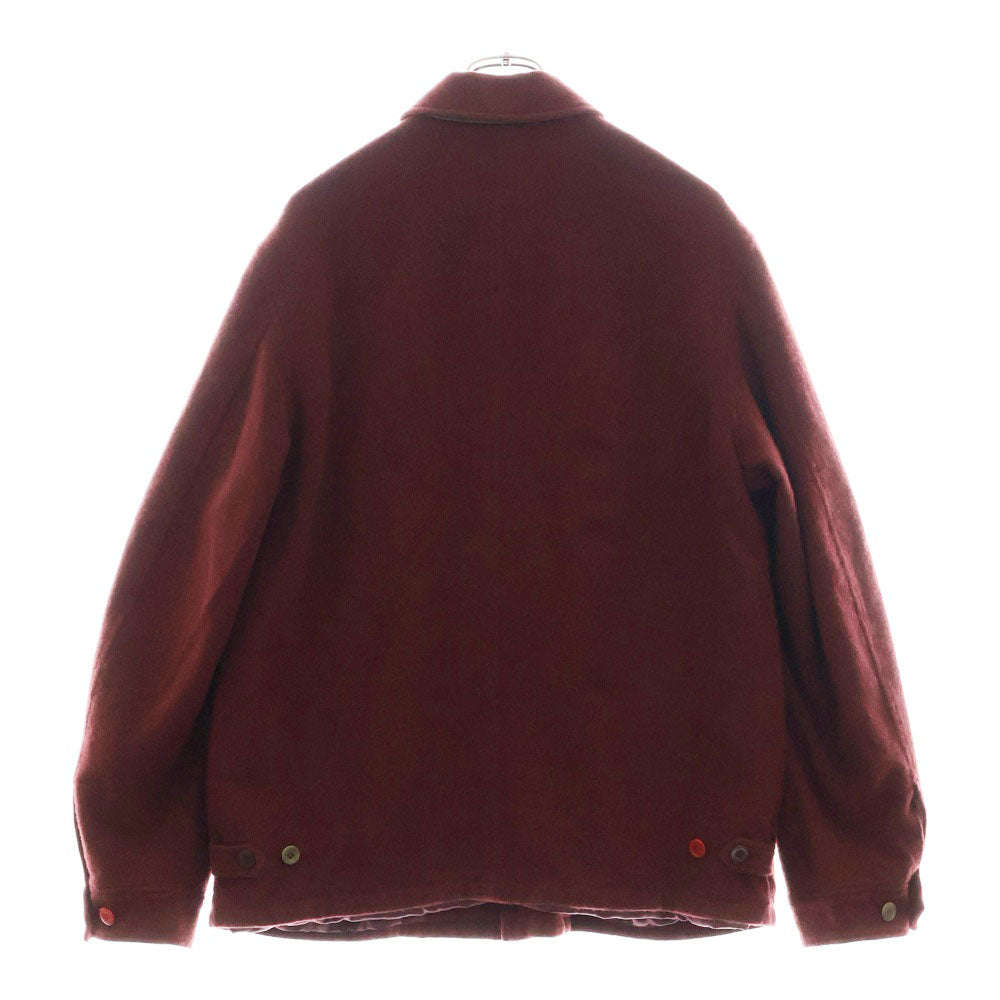 UNDERCOVER(アンダーカバー) 23AW 縮絨ウールチャイナブルゾン ジャケット レッド UC29207
