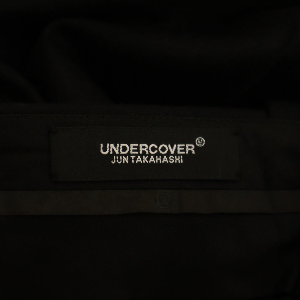 UNDERCOVER(アンダーカバー) 24AW 無地ウールスラックスパンツ ネイビー UC2D4503
