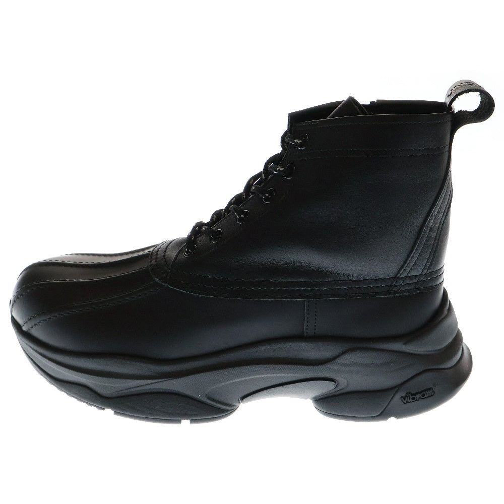 UNDERCOVER(アンダーカバー) ビーンレザーブーツ ブラック UP2D4F02