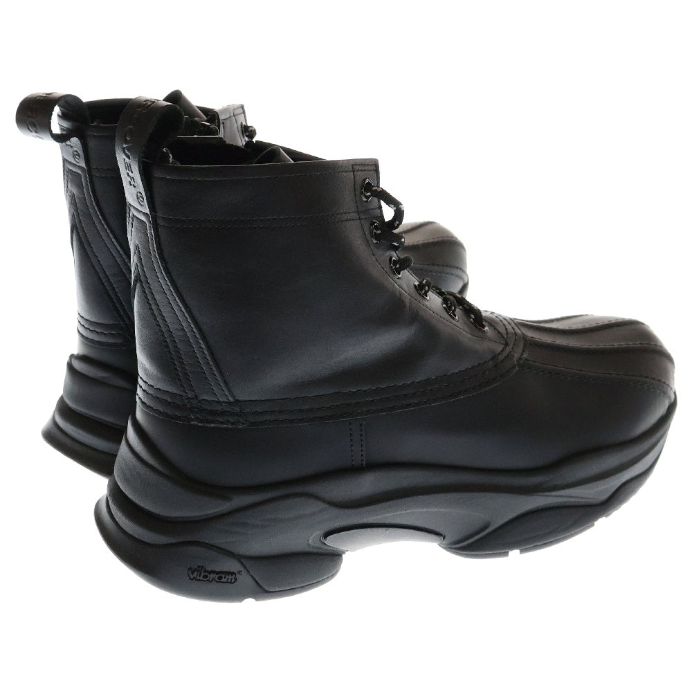 UNDERCOVER(アンダーカバー) ビーンレザーブーツ ブラック UP2D4F02