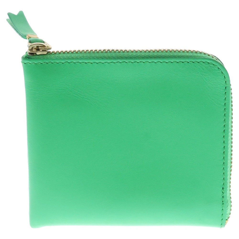COMME des GARCONS(コムデギャルソン) COLOUR PLAIN WALLET ラウンドジップ コインケース 財布 グリーン