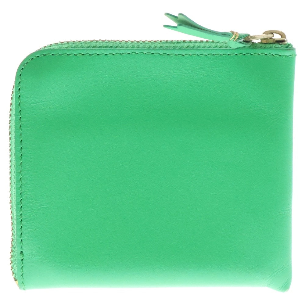 COMME des GARCONS(コムデギャルソン) COLOUR PLAIN WALLET ラウンドジップ コインケース 財布 グリーン