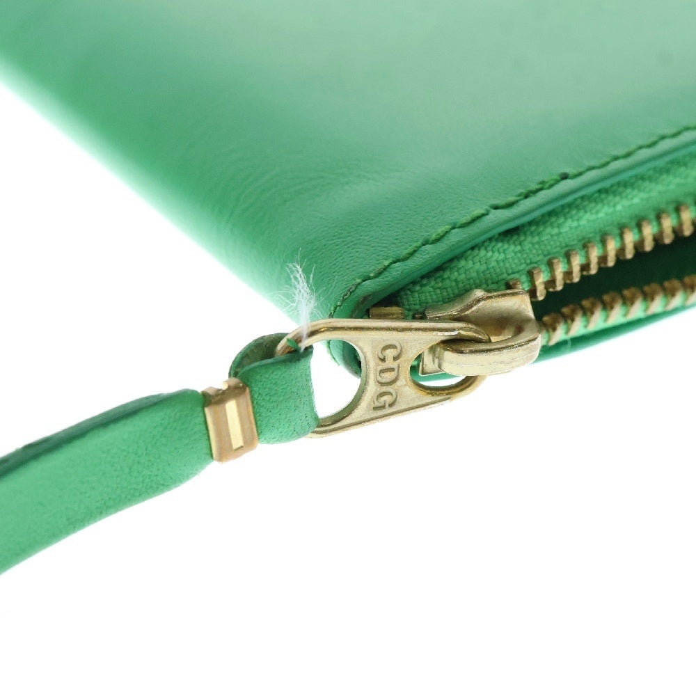 COMME des GARCONS(コムデギャルソン) COLOUR PLAIN WALLET ラウンドジップ コインケース 財布 グリーン
