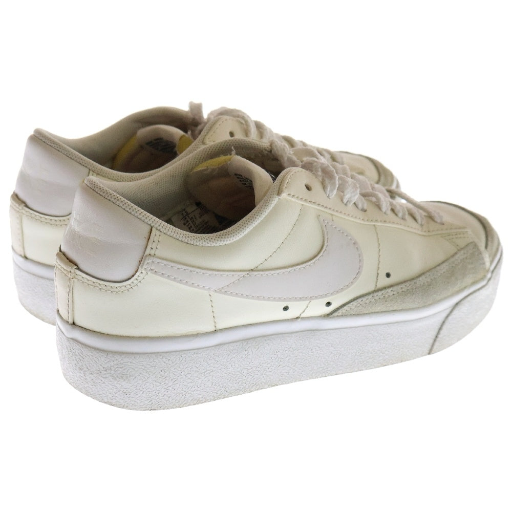 NIKE(ナイキ) Women's Blazer Low Platform White Black ウィメンズ ブレーザー ロー プラットフォーム ローカットスニーカー US7.5/24.5cm DJ0292-108 ホワイト